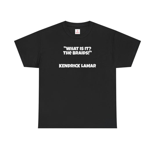 Heavy Cotton Tee - Euphoria - Kendrick Lamar - Black