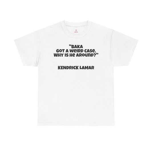 Heavy Cotton Tee - Not Like Us - Kendrick Lamar - White
