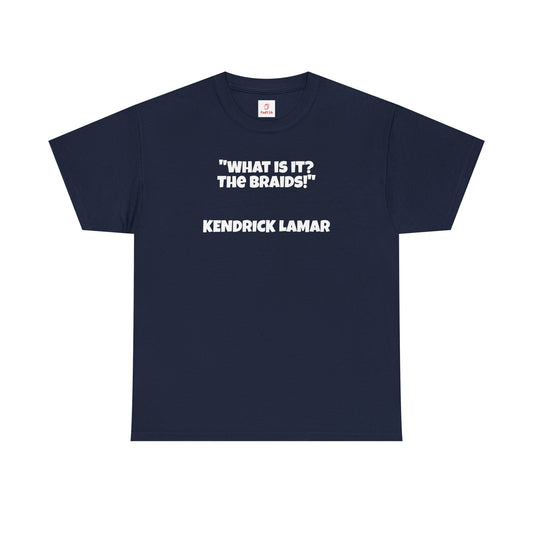 Heavy Cotton Tee - Euphoria - Kendrick Lamar - Navy